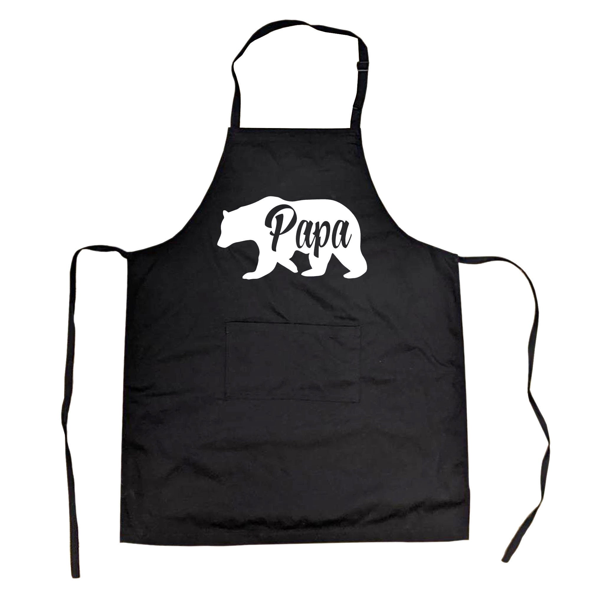 Funny Aprons Fathers Day Gift Gift for Dad Cooking Apron Funny Gift For Cooks Papa Bear Funny Gifts For Dad Cute Aprons For Papa Graphic Tee – Premium Graphic · Perfect For Daily Wear