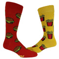 Burger and Fries Socks Funny Womens Mens Food Socks Fun Foodie Socks Funky Socks Funny Socks Cookout Socks Graphic Tee – Bold Style · Must-Have Style