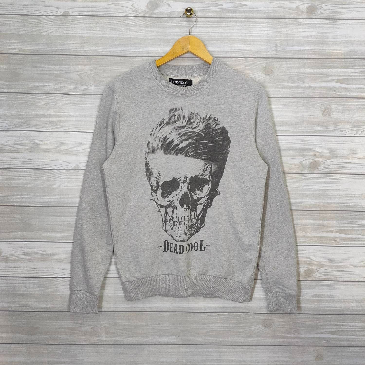 Dead Cool Sweatshirt Small Vintage Dead Cool Jumper Pullover Gray Size S Sweatshirt – Premium Graphic · Must-Have Style