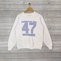 90s Crewneck Raglan Vintage Bremerton High Sweatshirt Jumper Pullover White Size Medium Sweatshirt – Bold Style · Trending Graphic Apparel