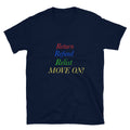 Return Refund Relist Move On Reseller Thrifter Short Sleeve Unisex T Shirt Graphic Tee – Aesthetic Look · Trending Graphic Apparel