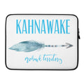 Kahnawake Mohawk Territory Laptop Sleeve Graphic Tee – Fan Favorite · High-Quality Print