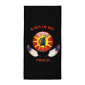 Kahnawake Proud Mohawk Native American Beach Towel Graphic Tee – Everyday Comfort · Top Pick For Any Outfit