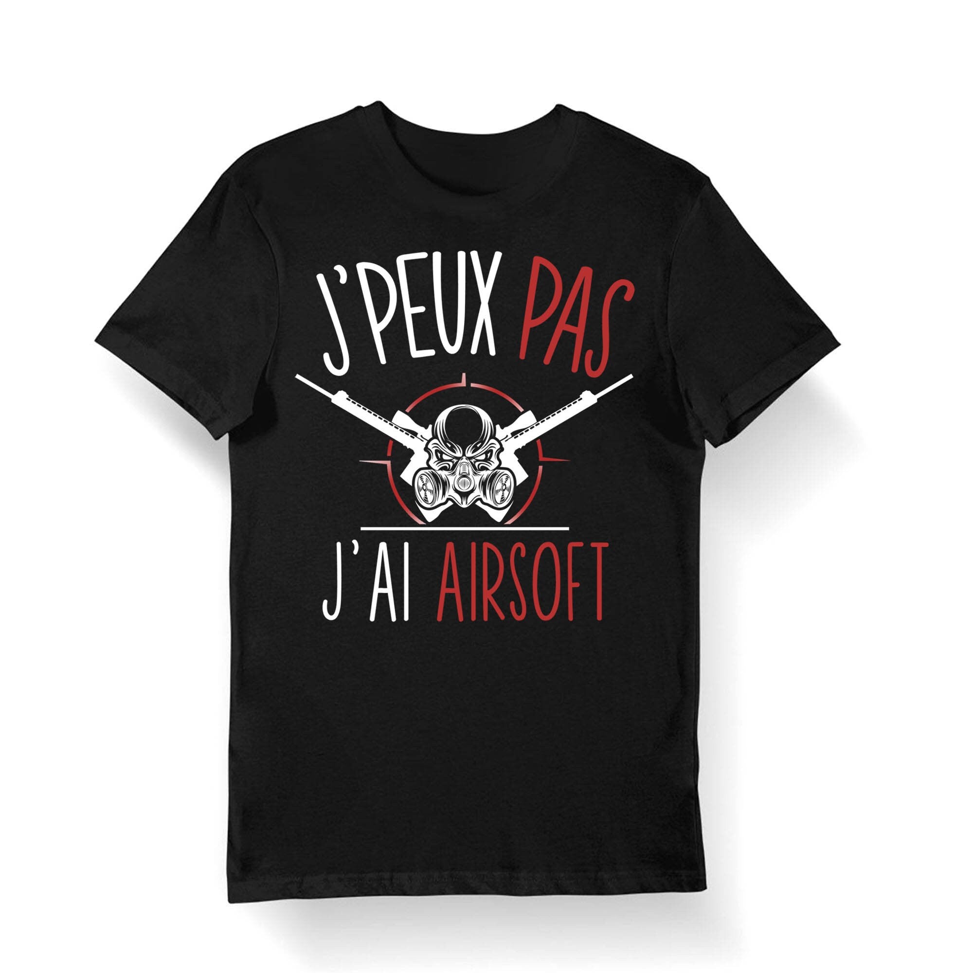 Airsoft J39peux pas j39ai Airsoft T shirt Bio Femme Homme Enfant et Body Bb Humour Fun Drle Collection Pour Joueur de Airsoft Graphic Tee – Easygoing Wear · Great Gift For Fans