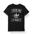 Maquette J39peux pas j39ai Maquette T shirt Bio Homme Femme Enfant et Body Bb Fun Drle Collection Pour Constructeur Graphic Tee – Premium Graphic · High-Quality Print