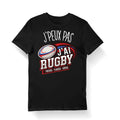 Rugby Je peux pas TT shirt Bio Homme Femme Enfant et Body Bb Sport Humour pour tous les Sportifs Passionns Graphic Tee – Easygoing Wear · Must-Have Style