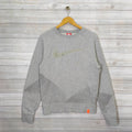 NIKE FLY Sweatshirt Raglan Small Vintage 90s Nike Swoosh Crewneck Jumper Pullover Nike Training Jogger Gray Size S Sweatshirt – Feel-Good Design · Trending Graphic Apparel