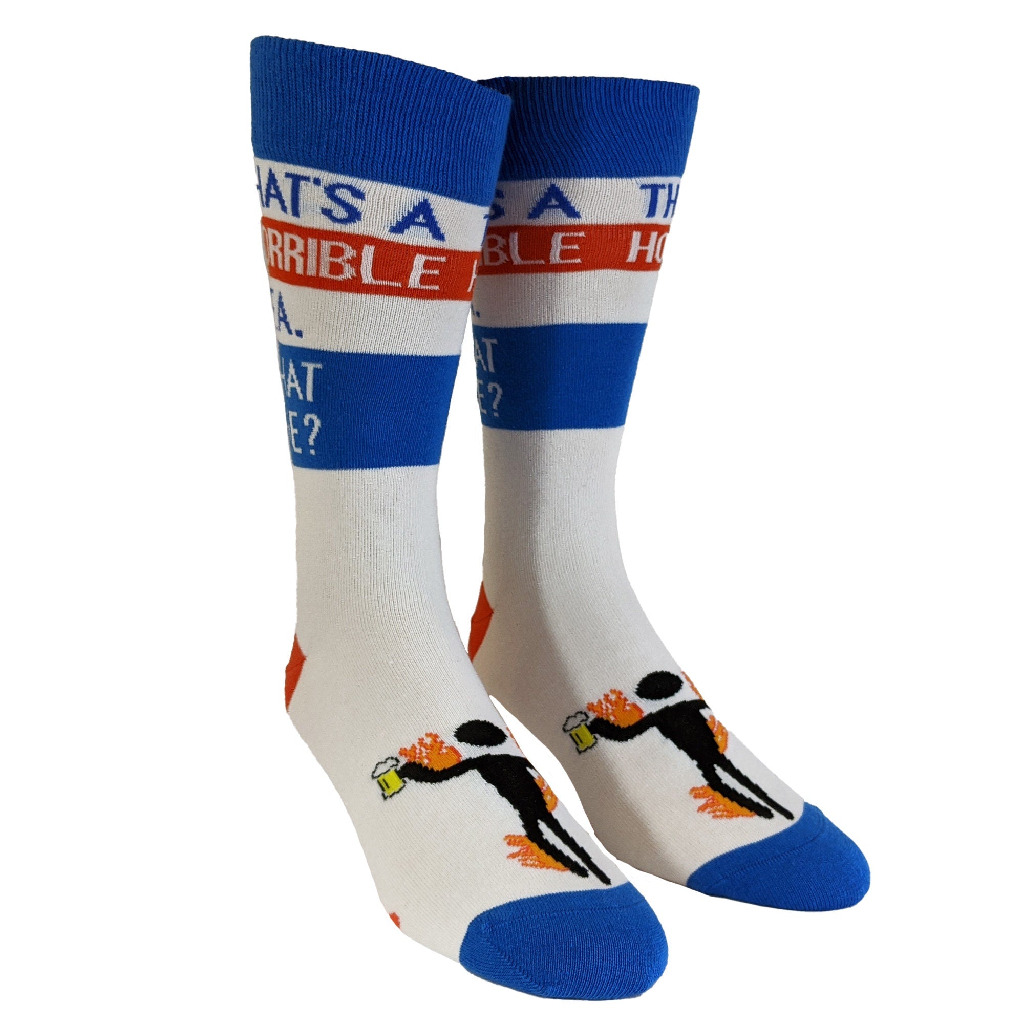 Horrible Idea What Time Socks Beer SOCKS Funny Groomsmen Drinking Socks Funky Socks Drinking Socks Cool Socks Tube Socks Graphic Tee – Everyday Comfort · Trending Graphic Apparel