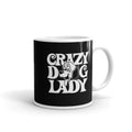 Crazy Dog Lady White Coffee glossy mug Graphic Tee – Cozy Vibes · Must-Have Style