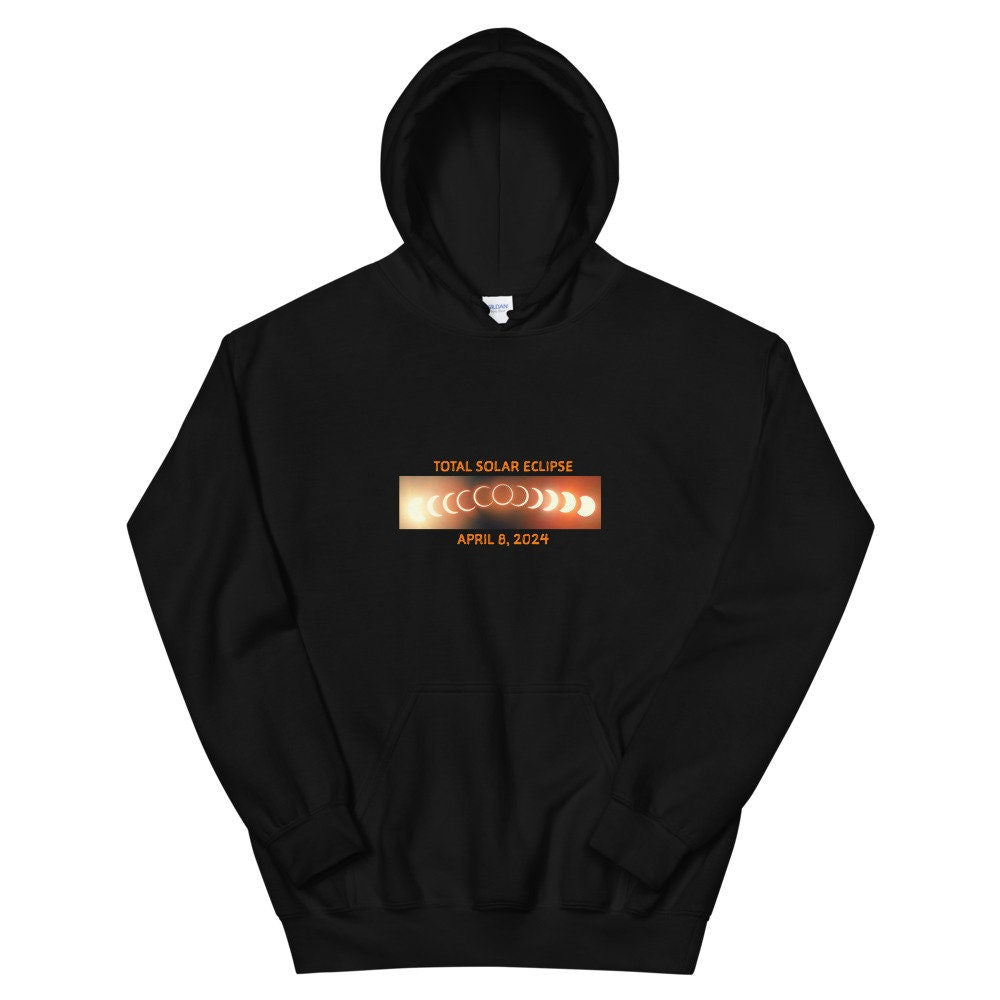 Total Solar Eclipse 2024 Unisex Hoodie Hoodie – Bold Style · High-Quality Print