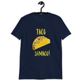 Taco Shmaco Fun Short Sleeve Unisex T Shirt Graphic Tee – Premium Graphic · Great Gift For Fans
