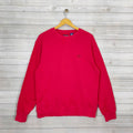 Izod Crewneck Medium Vintage Izod Sweatshirt Jumper Pullover Crewneck Plain Red Size Medium Sweatshirt – Aesthetic Look · Must-Have Style