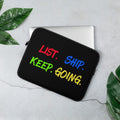 List Ship Keep Going Resellers Laptop Sleeve Graphic Tee – Easygoing Wear · Must-Have Style