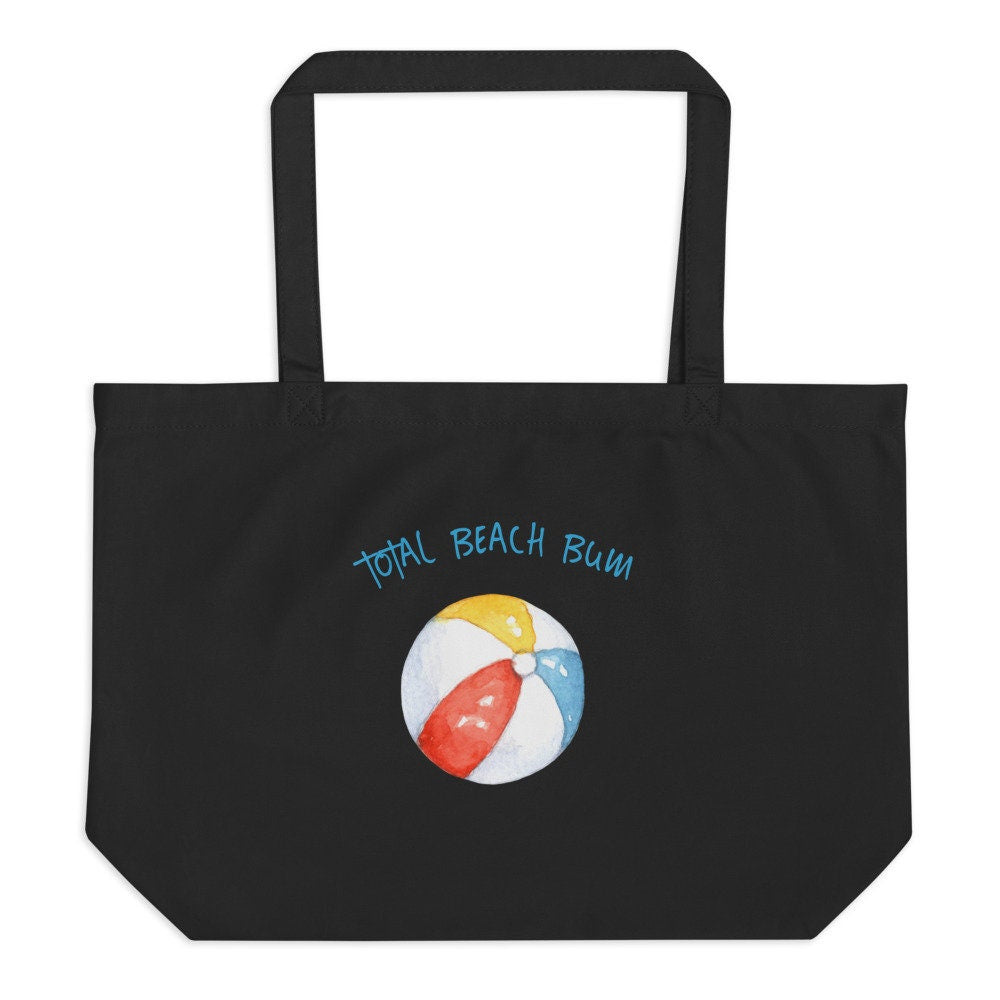 Total Beach Bum Large organic tote bag Tote Bag – Warm & Stylish · Great Gift For Fans