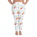 Total Beach Bum All Over Print Plus Size Leggings Graphic Tee – Feel-Good Design · Great Gift For Fans