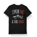 Chiner J39peux pas je dois Chiner T shirt Bio Femme Homme Enfant et Body Bb Fun Drle Collection Pour Chineur Graphic Tee – Cozy Vibes · High-Quality Print