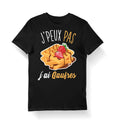 Gaufres J39peux pas j39ai Gaufres T shirt Bio Femme Homme Enfant et Body Bb Fun Drle Collection Pour Ptissier Graphic Tee – Premium Graphic · Must-Have Style
