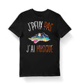 Musique J39peux pas j39ai Musique T shirt Bio Homme Femme Enfant et Body Bb Fun Drle Collection Pour Musicien Graphic Tee – Bold Style · Perfect For Daily Wear