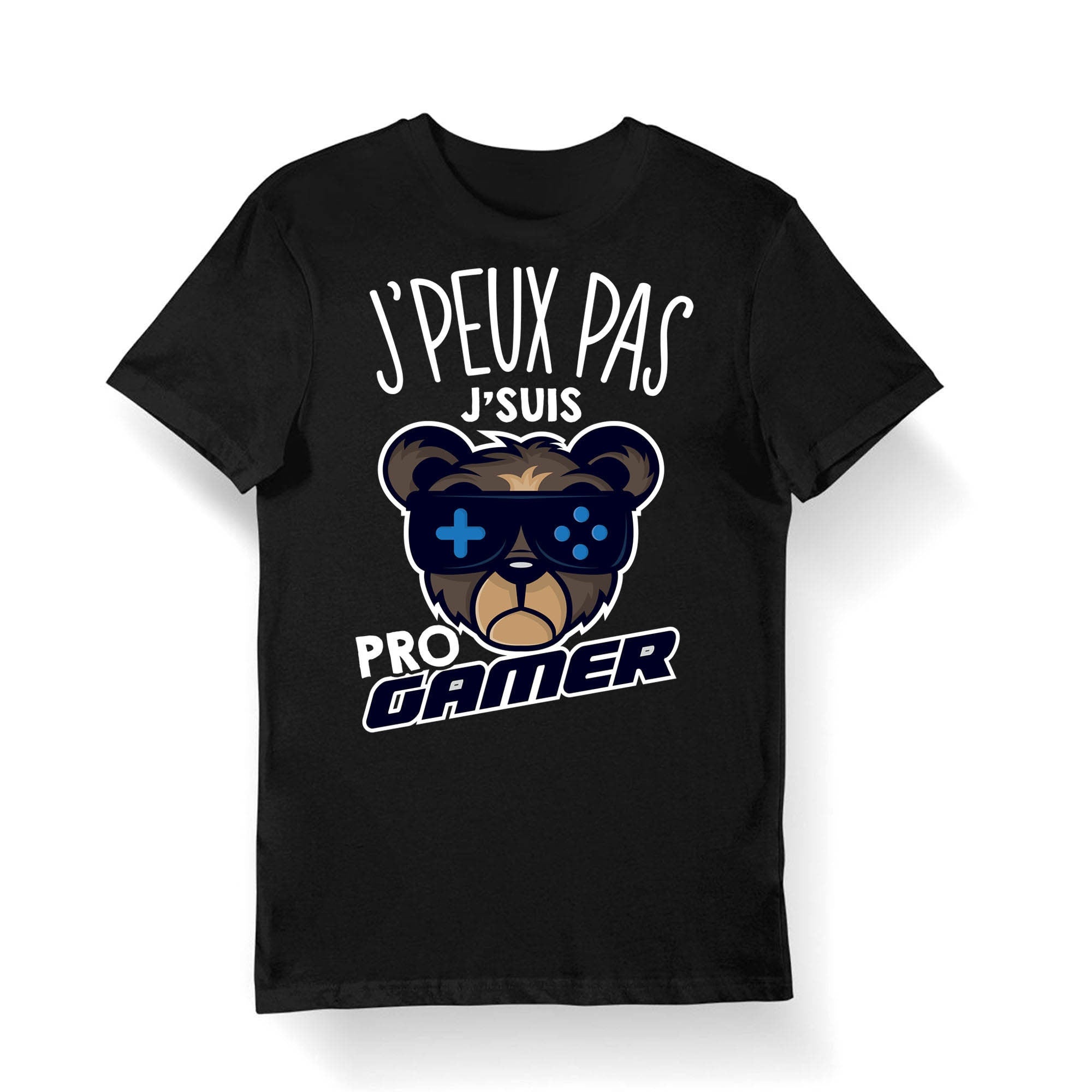Pro Gamer J39peux pas j39suis Pro Gamer T shirt Bio Homme Femme Enfant et Body Bb Pour les fans de PC consoles et jeux vido Graphic Tee – Warm & Stylish · High-Quality Print