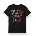 Rami J39peux pas j39ai Rami T shirt Bio Homme Femme Enfant et Body Bb Humour Fun Drle Collection Pour Joueur de Cartes Graphic Tee – Fan Favorite · Great Gift For Fans