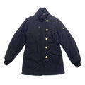Woolrich Quilted Womens Collared Coat Jacket Vintage Designer XS Black VTG Graphic Tee – Bold Style · High-Quality Print