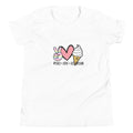 Peace Love Ice Cream Youth Short Sleeve T Shirt Graphic Tee – Fan Favorite · High-Quality Print