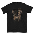 American US Flag Deer Hunter T Shirt Graphic Tee – Aesthetic Look · High-Quality Print
