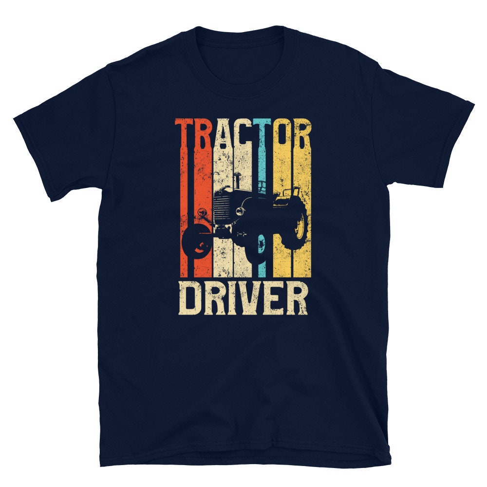 Retro Tractor Driver and Farmer T Shirt Graphic Tee – Easygoing Wear · Trending Graphic Apparel