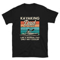 Retro Kayaking Dad Kayaker T Shirt Graphic Tee – Easygoing Wear · High-Quality Print