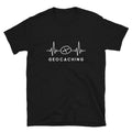 Heartbeat GPS Coordinates Geocaching T Shirt Graphic Tee – Cozy Vibes · Great Gift For Fans