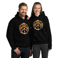 Love and Peace Floral Unisex Hoodie Hoodie – Feel-Good Design · High-Quality Print