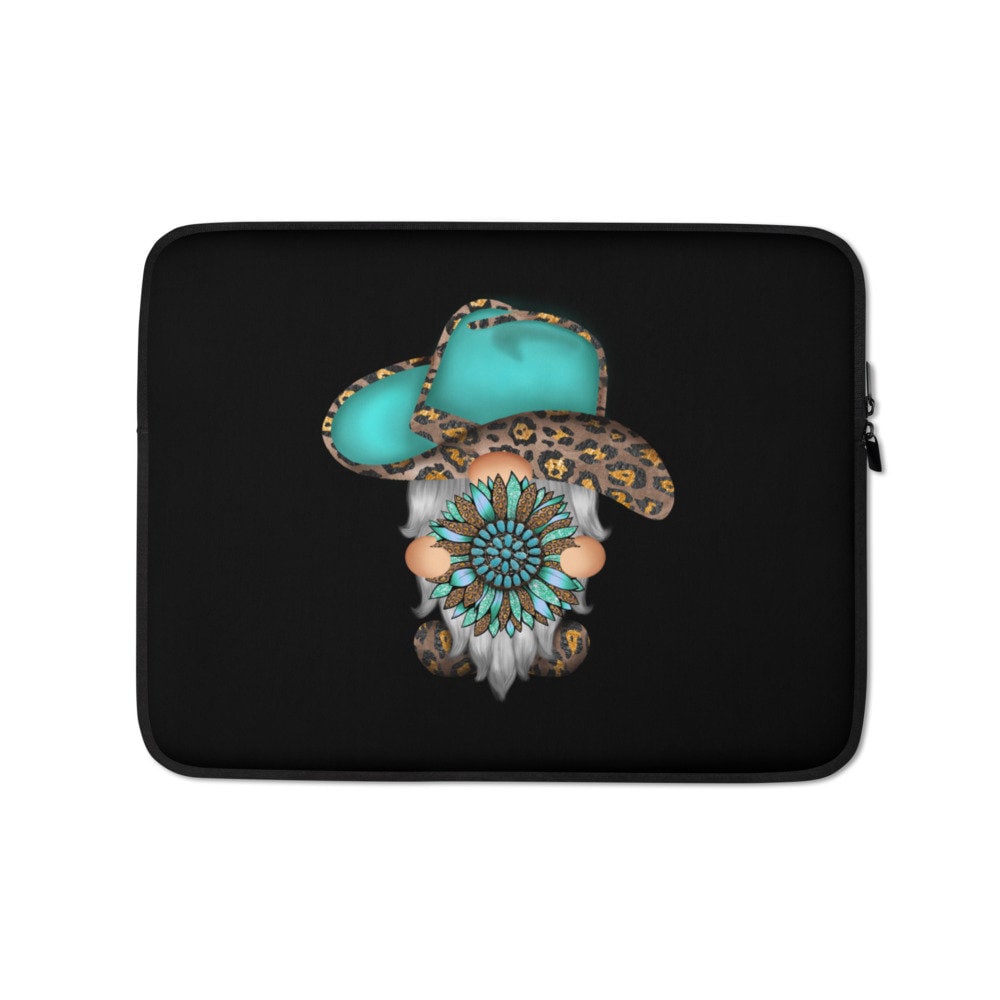Adorable Southwestern Cowboy Gnome Laptop Sleeve Graphic Tee – Fan Favorite · High-Quality Print