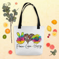 Peace Love Hippy Sunflower Tote bag Tote Bag – Aesthetic Look · Trending Graphic Apparel