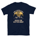 One Cache A day Keeps The Doctor Away Funny Geocacher T Shirt Graphic Tee – Feel-Good Design · High-Quality Print