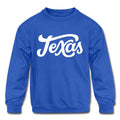 Texas Youth Sweatshirt Hand Lettered Youth Texas Sweatshirt Personalization Available Sweatshirt – Warm & Stylish · Top Pick For Any Outfit