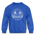 Hawaii Youth Sweatshirt State Design Youth Hawaii Sweatshirt Personalization Available Sweatshirt – Easygoing Wear · Top Pick For Any Outfit