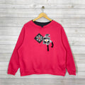 90s Casual Living Sweatshirt Vintage Snowman Winter Holiday Crewneck Jumper Pullover Red Womens Size X large Sweatshirt – Premium Graphic · High-Quality Print
