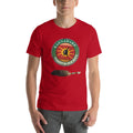 Kahnawake Warrior Society Peace Feather Short Sleeve Unisex T Shirt Graphic Tee – Soft Feel · Must-Have Style