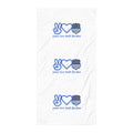 Peace Love Back The Blue Police Support Towel Graphic Tee – Warm & Stylish · Top Pick For Any Outfit