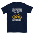 Yes it39s Electric Yes it39s Cheating Funny E biker T Shirt Graphic Tee – Everyday Comfort · Great Gift For Fans