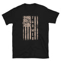 Vintage US Flag Farmer Tractor T Shirt Graphic Tee – Cozy Vibes · High-Quality Print