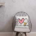 Peace Love Ice Cream Basic Pillow Graphic Tee – Easygoing Wear · Must-Have Style