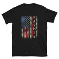 Patriotic USA Flag Farmer T Shirt Graphic Tee – Easygoing Wear · High-Quality Print