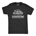 Being A Trophy Husband Is Exhausting Funny Men39s Shirts Trophy Husband Wedding Gifts Gifts For New Groom Dad Shirts Graphic Tee – Cozy Vibes · High-Quality Print