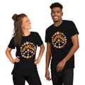 Love and Peace Floral Short Sleeve Unisex T Shirt Graphic Tee – Easygoing Wear · Trending Graphic Apparel
