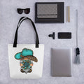 Adorable Southwestern Cowboy Gnome Tote bag Tote Bag – Fan Favorite · Trending Graphic Apparel