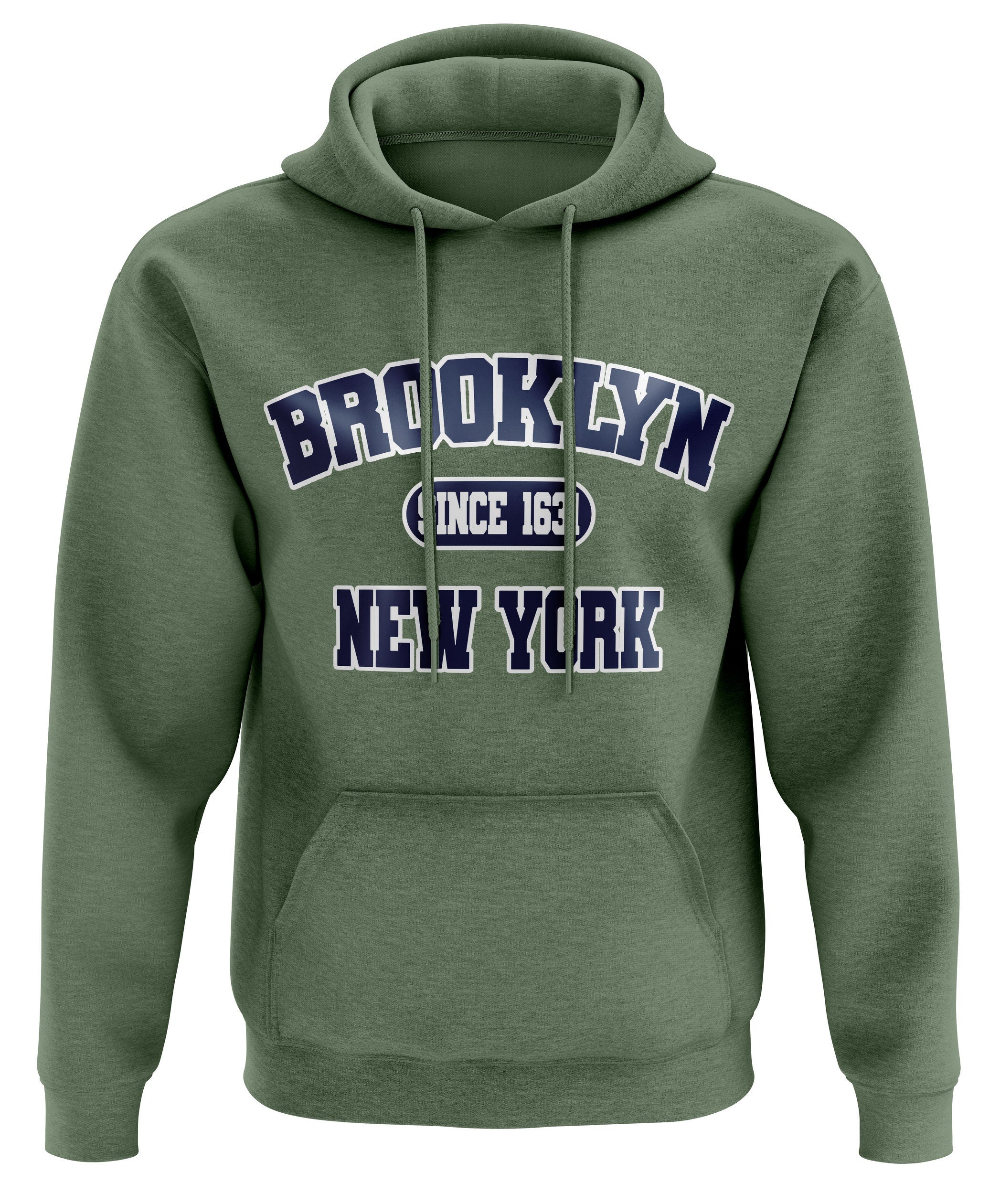 Brooklyn NYC Varsity Hoodie Hoodie – Warm & Stylish · High-Quality Print
