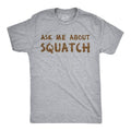 Ask Me About Squatch Flip Shirt Big Foot Shirts Funny Shirts Mens Funny T Shirt Mens Cool Shirt Surprise T Shirts Graphic Tee – Feel-Good Design · High-Quality Print