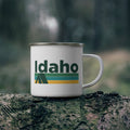 Idaho Camp Mug 12oz Retro Camping Idaho Mug Personalization Available Graphic Tee – Soft Feel · Great Gift For Fans