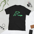 Fungie The Dolphin Green Summer Short Sleeve Unisex T Shirt Graphic Tee – Premium Graphic · Must-Have Style